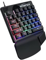 Game Toetsenbord - Game Muis – Ledverlichting –Ergonomisch - Gaming Keyboard  – Keypad -  Ledverlichting – Pc Gaming – Pc - Qwerty