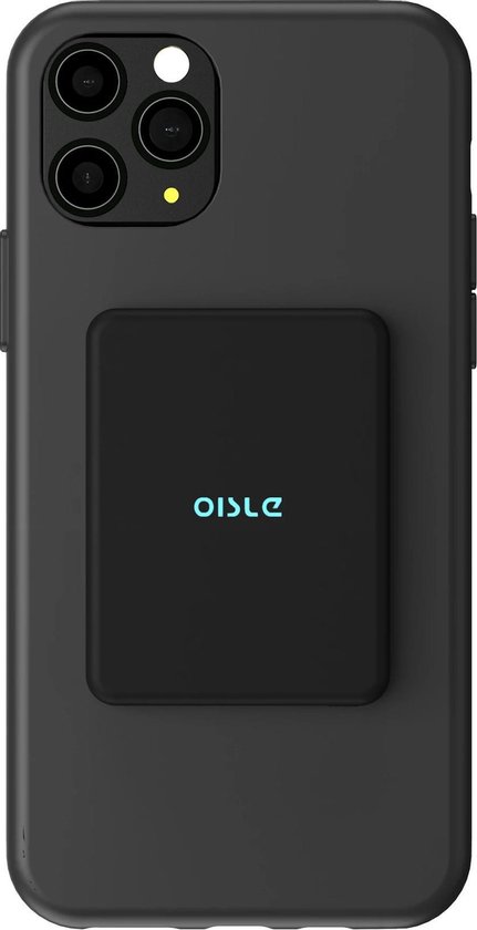 OISLE - iPhone 12/13 MagSafe Battery pack - powerbank case - draadloos opladen - Zwart