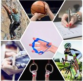 Vingertrekker - Fidgetspinner - Vinger trainer - Handtrainer - Set van 3 elastische krachtbanden - Weerstandsbanden - Resistance bands - Fitness - Sport - NEW MODEL - 2021 TREND