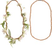 Kikkerland - Collier de fleurs d' airelles - Faites votre propre collier - Nature - Jouets de plein air