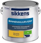 Sikkens - Binnenmuurverf - Muurverf - Mengkleur - Mat - RAL1012 - 2.5L