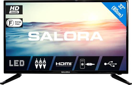 Salora 32LED1600 HD Ready LED TV 82 cm Zwart