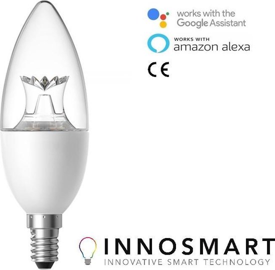 bol com innosmart smart lamp e14 slimme verlichting slimme lamp white and color rgb