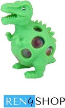 Ren4Shop© - Squishy Mesh Ball - Dinosaurussen - Knijp Dino - Groen - Fidget Toys - Stress verlagend - Gezien op TikTok!