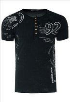 T-shirt - heren - Rusty Neal - zwart - 15241