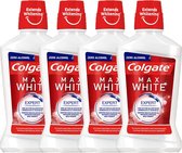 Colgate Max White Expert Mondwater - 4 x 500 ml - Voordeelverpakking