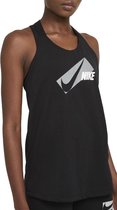 Nike Sportshirt - Maat M  - Vrouwen - zwart/wit/grijs
