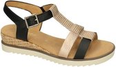 Gabor -Dames -  zwart - sandalen - maat 37