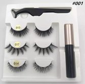 Mila's Magnetische Extra Glow Wimpers Set – Inclusief Magnetische Eyeliner – 3 Verschillende Soorten– Nepwimpers – Magnetic Lashes - Magneet