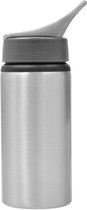 Gepersonaliseerde Drinkfles van Aluminium 500ml Zilver