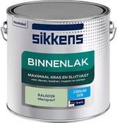 Sikkens Binnenlak - Verf - Zijdeglans - Mengkleur - RAL6019 - 2.5L