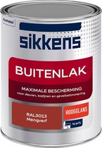 Sikkens Buitenlak - Verf - Hoogglans - Mengkleur - RAL3013 - 1 liter