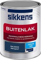 Sikkens Buitenlak - Verf - Zijdeglans - Mengkleur - RAL5003 - 1L