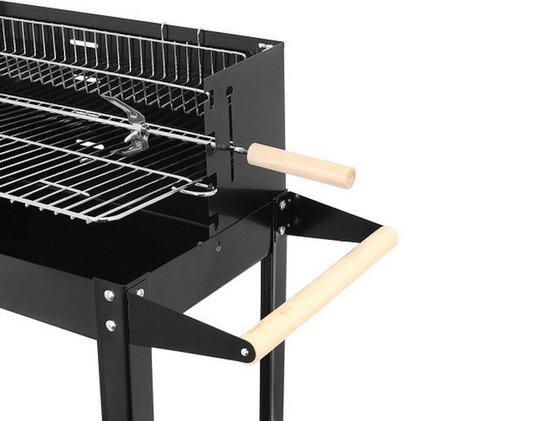 EASTWALL Barbecue trolley - mobiel - met zijtafel - RVS — afbeelding 4
