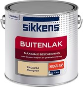 Sikkens Buitenlak - Verf - Hoogglans - Mengkleur - RAL1014 - 2,5 liter