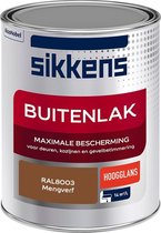 Sikkens Buitenlak - Verf - Hoogglans - Mengkleur - RAL8003 - 1 liter