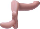 Plena II Double Penetration Adjustable Strap on Harness