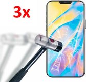 Apple iphone xs screen protector - iphone xs full cover screenprotector - screenprotector iphone xs - screen protector iphone Xs - Full Cover - 3Pack