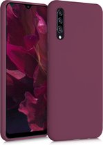 kwmobile telefoonhoesje voor Samsung Galaxy A30s - Hoesje voor smartphone - Back cover in bordeaux-violet