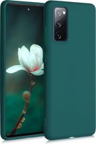 kwmobile telefoonhoesje voor Samsung Galaxy S20 FE - Hoesje voor smartphone - Back cover in turqoise-groen