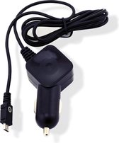 Muvit autolader Micro-USB connector - zwart - 1 Amp - 1.2m