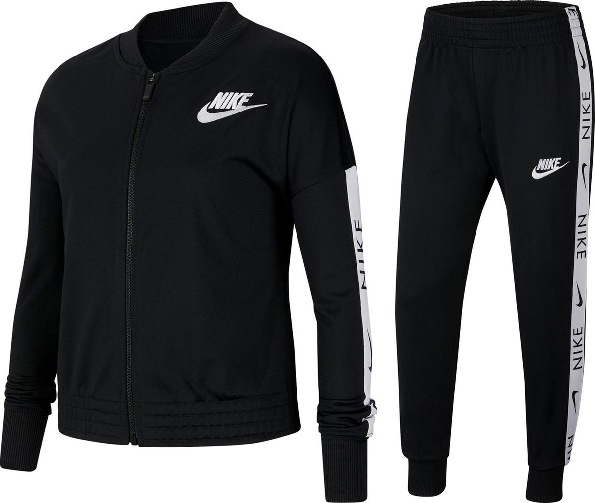 ongezond Vlekkeloos Toepassing Nike Sportwear Meisjes Trainingspak - Maat 164 | bol.com