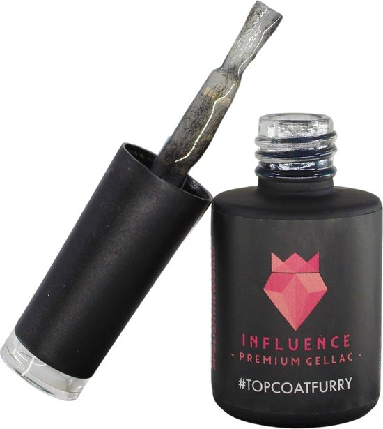 #TOPCOATFURRY – Influence Gellac – No wipe topcoat – Topcoat gellak UV – UV Gellak – Gel nagellak – Gellac – Kado vrouw – Sinterklaascadeau -…