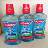 Colgate Mondwater - Triple Action - 3 x 500 ml