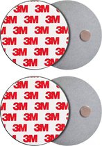 Rookmelder Bevestiging Magneet - Ophangsysteem - Magneten - Montageset - Brandmelder - 3M - 2 stuks