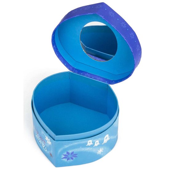 Juwelendoos/sieradendoos blauw Disney Frozen 12 x 11 x 8 cm voor meisjes |  bol.com