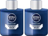 Nivea Aftershave Balsem - Protect & Care - 2 x 100 ml