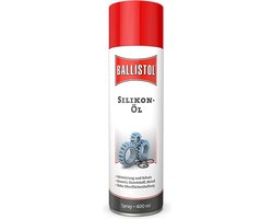 Ballistol Silicone Spray 400ml - voor metaal, rubber, kunststof, hout en leer