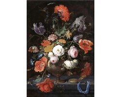 Happy Painter Diamond Painting Volwassenen - Rustiek Boeket - 40x60cm - Diamond Painting Pakket Volledig