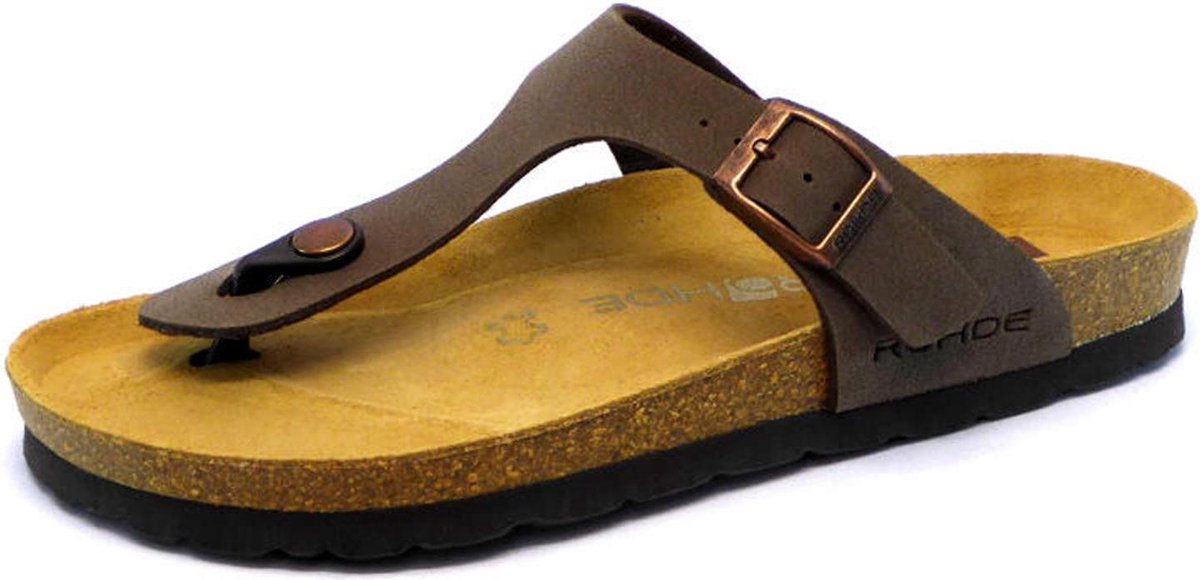 Rohde teenslipper 5628-72 Mocca - Maat 38