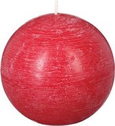 Lillou Rustiek Candle Ball  - Red