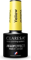 Claresa UV/LED Gellak Jelly Yellow 5ml.