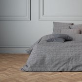 Mistral Home Dekbedovertrek - 240x220 cm - 100% katoen satijn - 2 kussenslopen - Grijs