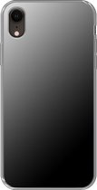 Apple iPhone XR - Smart cover - Grijs Zwart - Transparante zijkanten