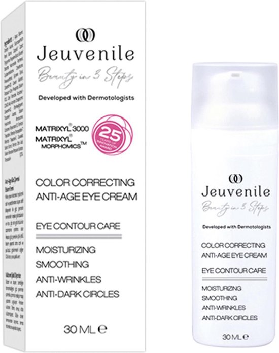 Laboratoires Jeuvenile Crème yeux antiâge correcteur de couleur