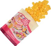 FunCakes Deco Melts Smeltsnoep - Candy Melts - Smeltchocolade - Geel - 250g