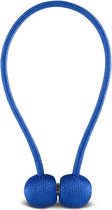 LIFA LIVING Gordijn Embrasse – Set van 2 – Blauwe Gordijnen Houder – Magnetische Gordijnbinder – 40 cm