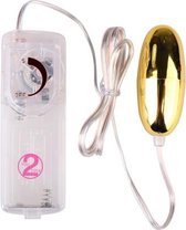 Gouden vibratie eitje - Toys voor dames - Vibratie Eitjes - Goud - Discreet verpakt en bezorgd