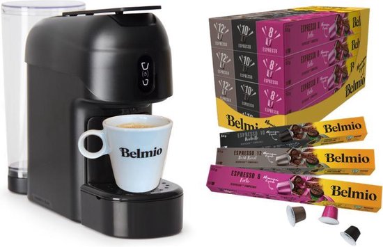 ACTION - Belmio Espresso Benefit Package - Zwart - Machine + 120 Capsules |  bol.com