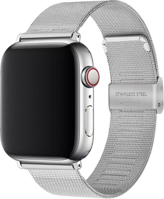 Luxe Milanese Loop Armband Geschikt Voor Apple Watch Series 1/2/3/4/5/6/SE  38/40 mm | bol.com