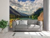 Professioneel Fotobehang Duitsland Hintersee - grijs - Sticky Decoration - fotobehang - decoratie - woonaccessoires - inclusief gratis hobbymesje - 415 cm breed x 280 cm hoog - in 7 verschill