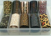 Korneliya  Nail Art Folie Set Panter Nr 4