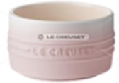 Le Creuset 6 Aardewerken schaaltjes - ramekin - stapelbaar in Shell Pink 0,2l