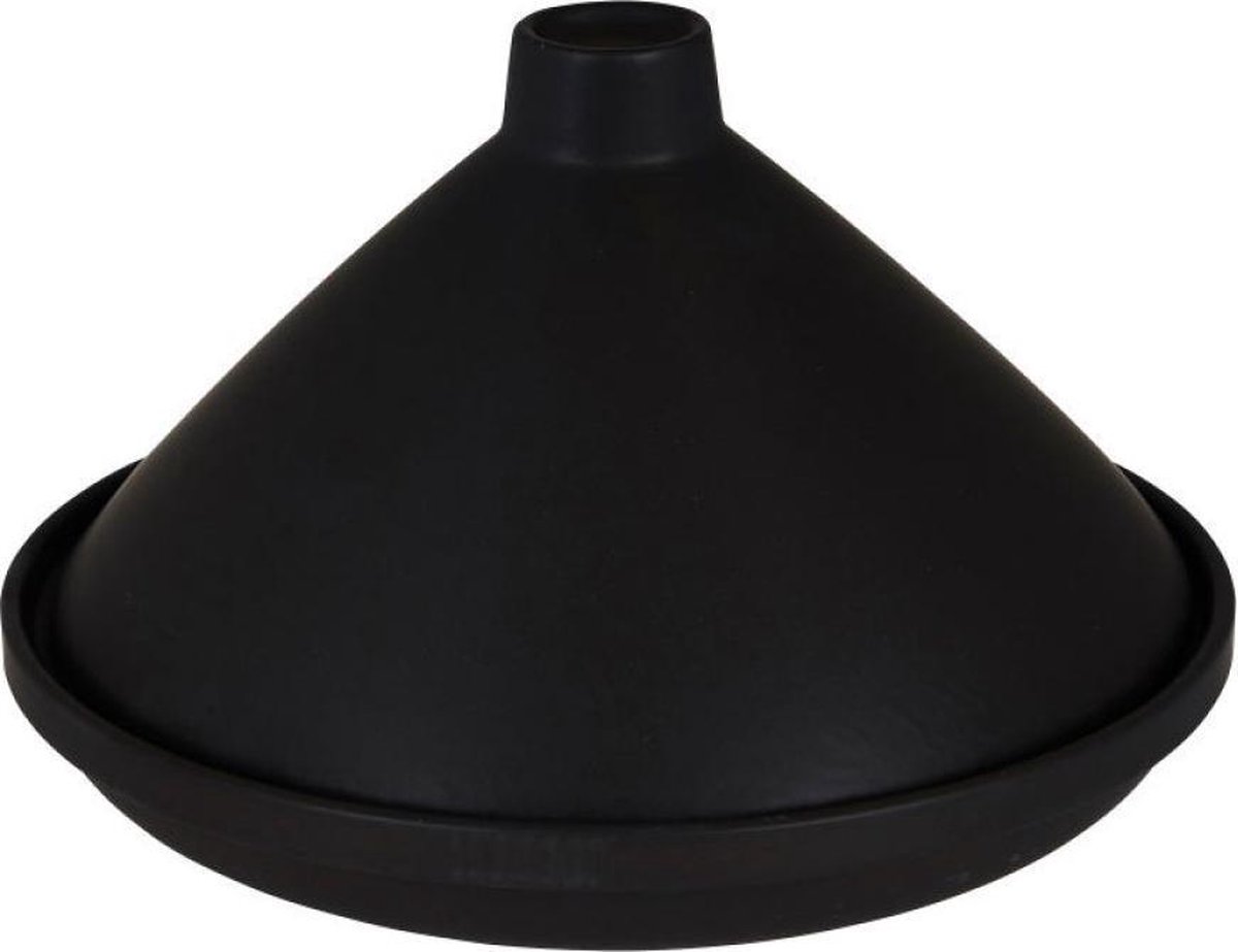 Bol.com Tajine - Ø24X14.5 - aardewerk - zwart aanbieding