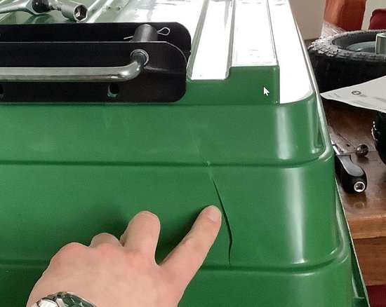 Turfmaster XBITC250 tuinkar met kantelbak van Turfmaster — afbeelding 3