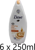 Dove Restoring Care Shower Gel - 250 ml (6 stuks)